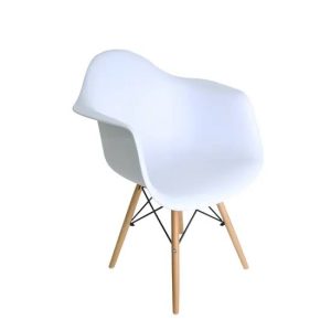 Plastice Chair In White Color